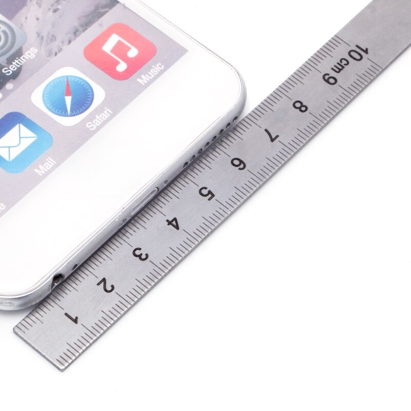 10cm Round Head 180° Protractor Angle Finder Stainless Steel Measuring Ruler