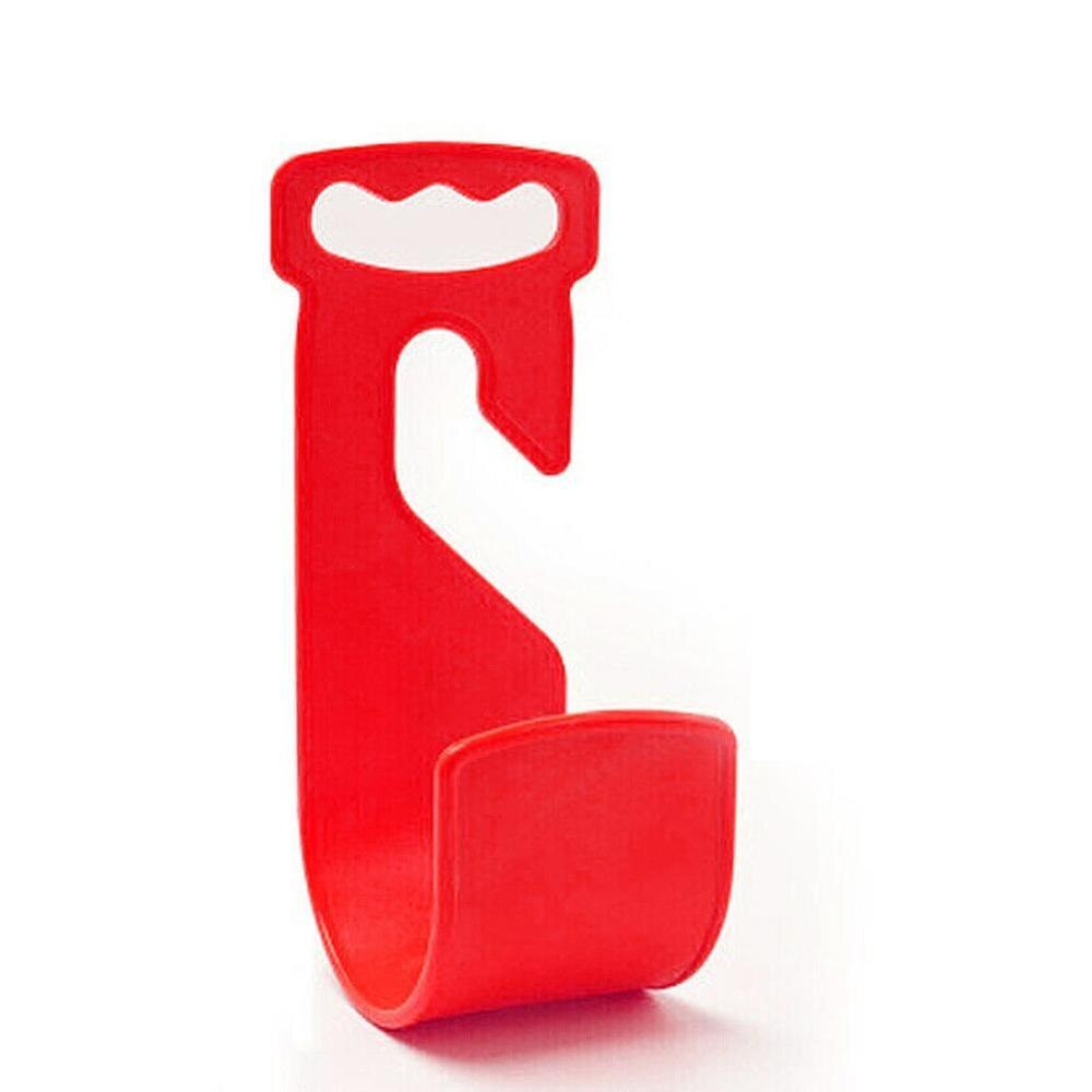 Hage veggmontert kran vanningsslange organisering oppbevaringshenger landbruksholder slangeholder rørtrommel  d5 i 4: Rød