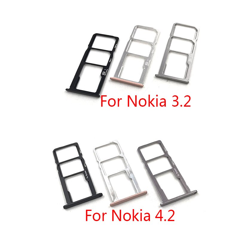 Sim Card Tray Slot Houder Vervanging Deel Voor Nokia 3.2 4.2