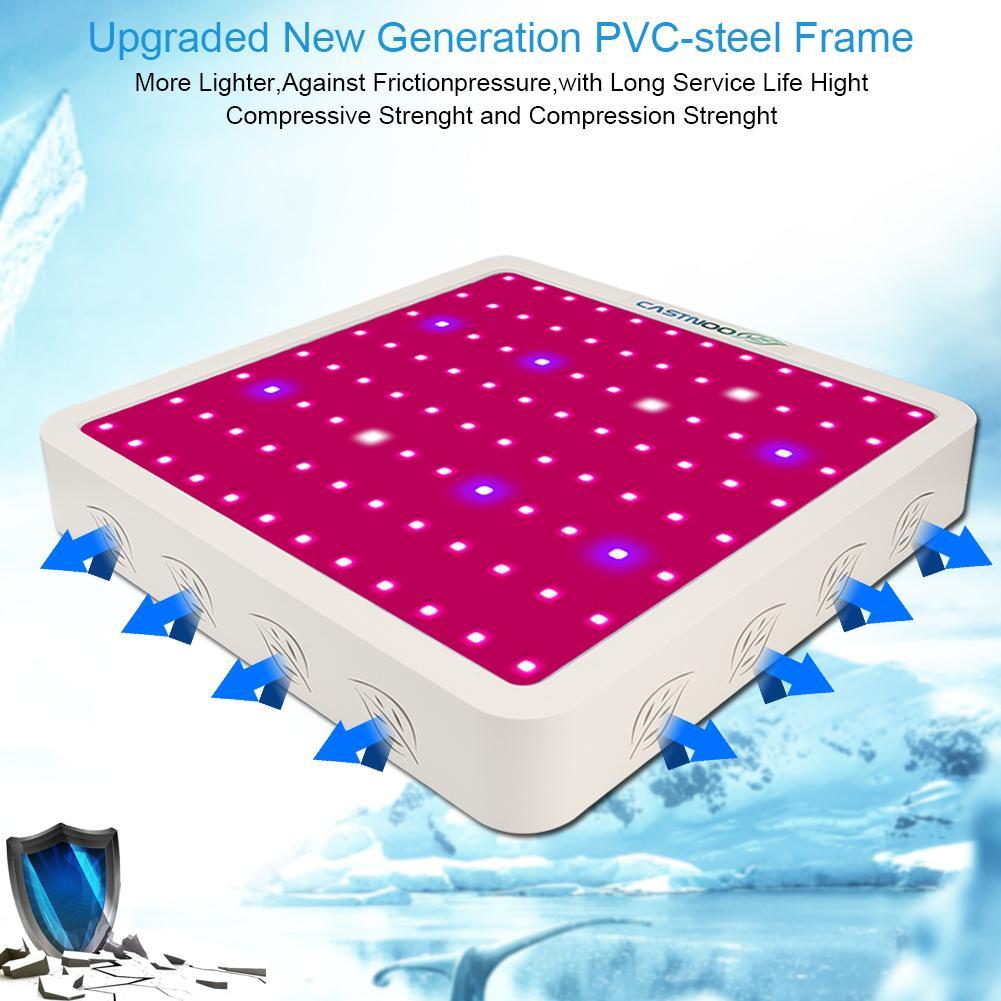 CASTNOO 400W LED Grow Light Full Spectrum Indoor Hydro Veg Flower Grow Panel Led Growing Light Strip for Plants Indoor Growing