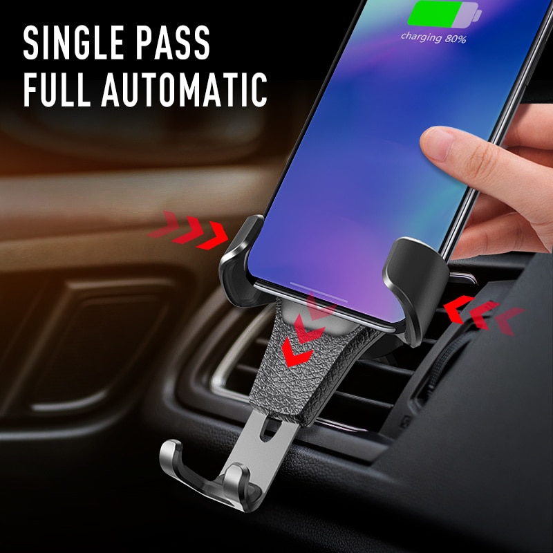 Auto Telefoon Houder Universele Mobiele Houder voor xiaomi remi note 5 In Auto Geen Magnetische Mobiele stand voor iphone 7 Air vent Mount Clip