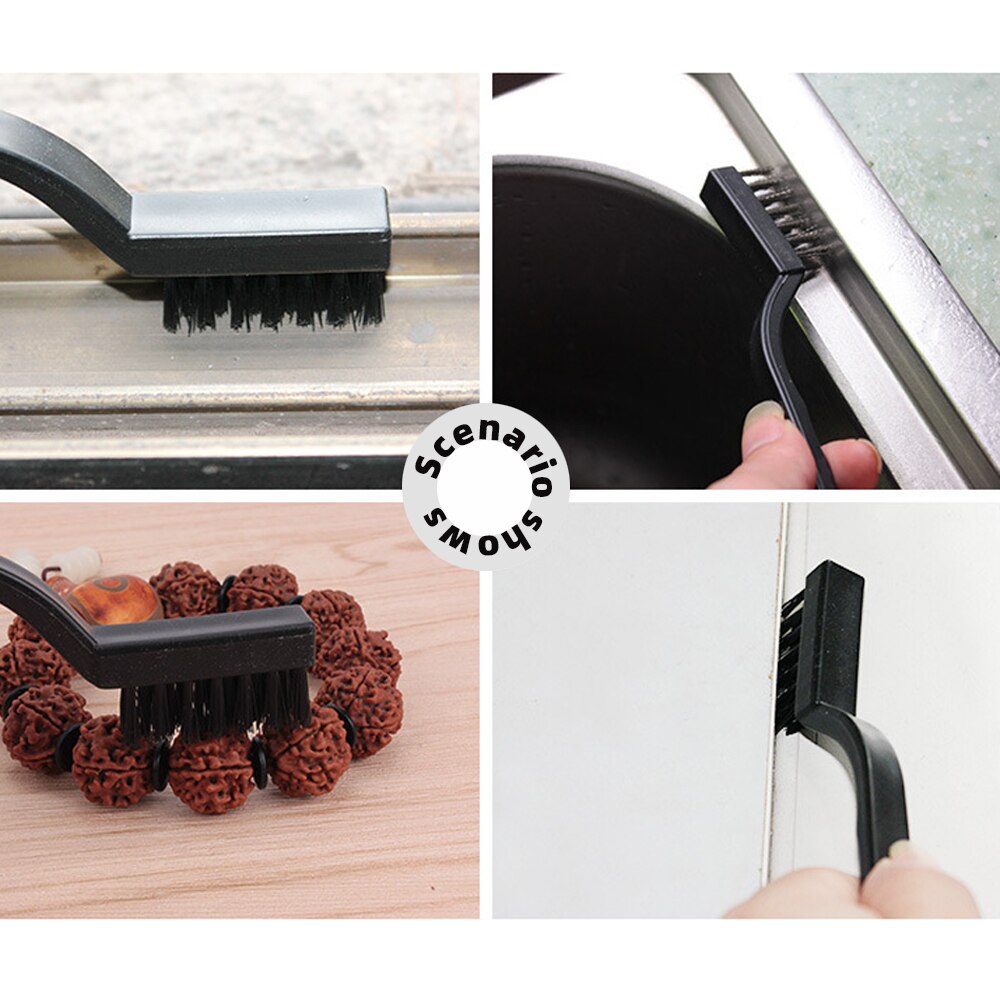 Cleaning Brush Set Stainless Steel Brass Wire Brushes for Houseold Car Metal Rust Remover Cleaning Tools Nylon Toothbrush Kit