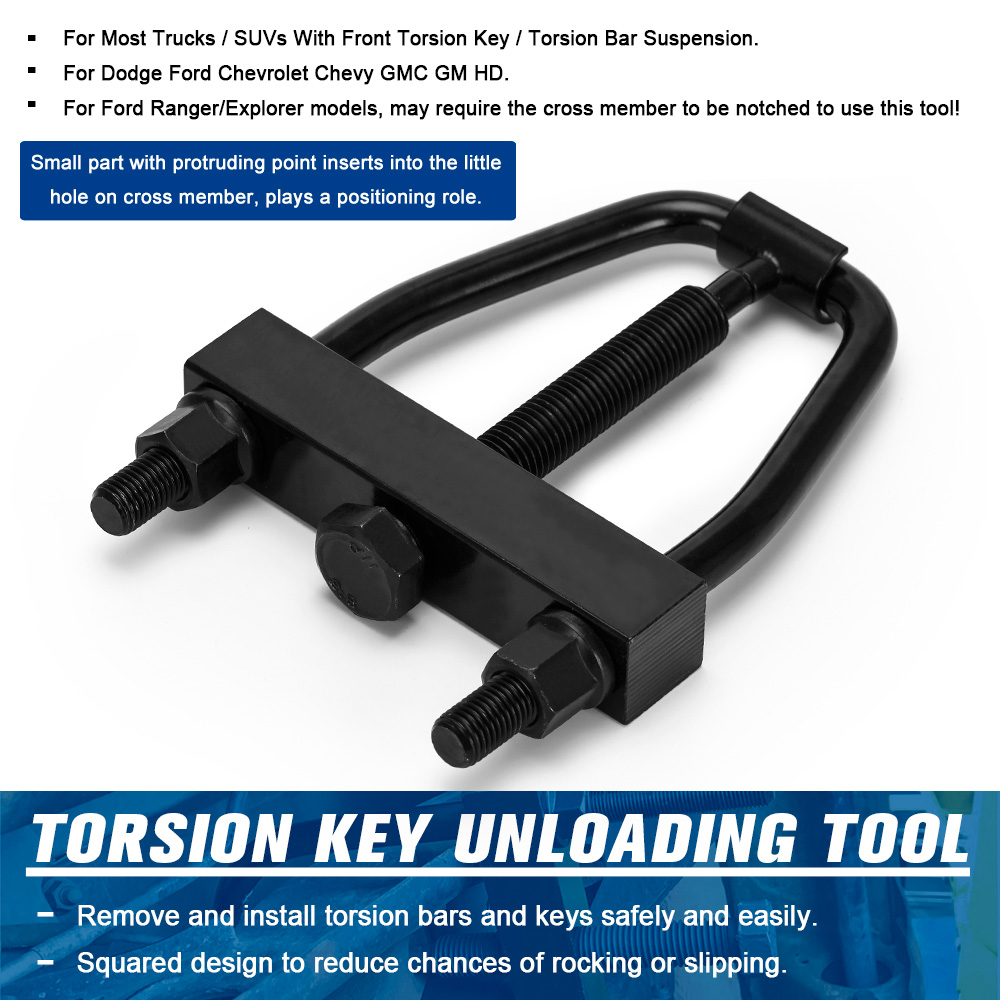 Torsion Key Unloading Tool Installation Removal Tool Leveling Decompress Tool For Trucks SUVs Dodge Ford Chevrolet Chevy GMC HD