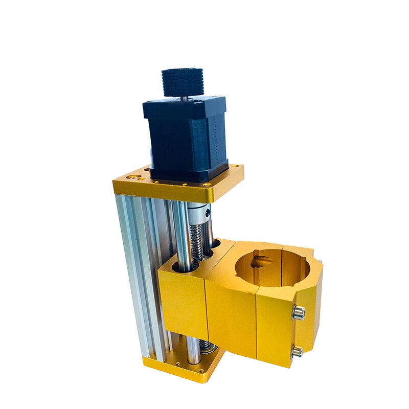 Módulo de eje Z CNC 3018, accesorio de máquina de grabado de mesa deslizante de aluminio, agujero de husillo de Motor paso a paso Nema17/52 42/57, 52mm