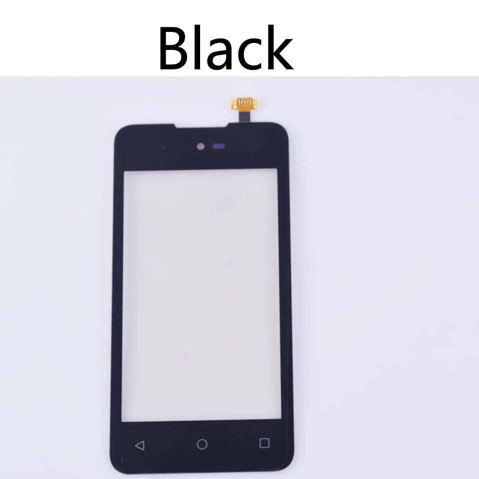 4.0" Touchscreen For Wiko Sunset 2 Sunset2 Touch Screen Panel Sensor Digitizer Glass NO LCD Replacement Parts: Black-No tool