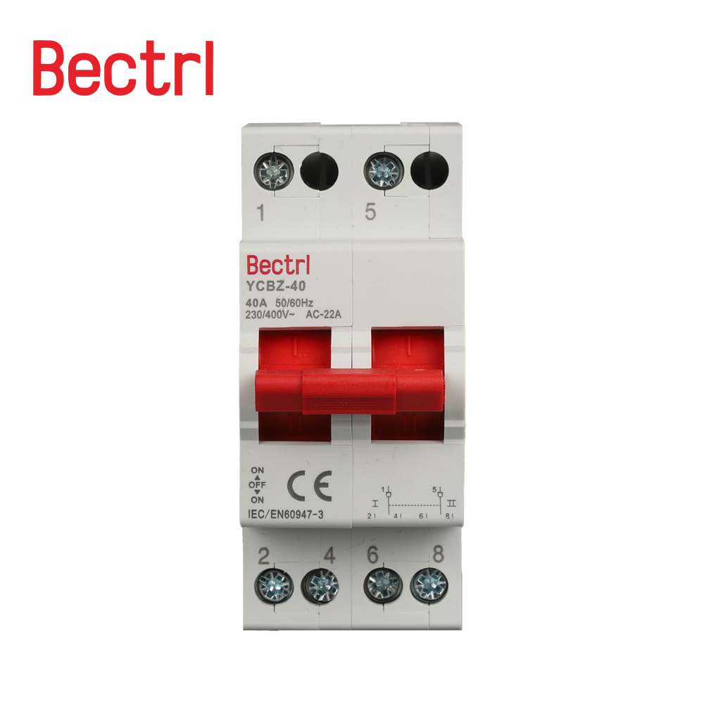 Interruptor de cambio 1/2/3/4P 40A/63A 50/60Hz seccionadores interruptor carga y romper el circuito seguridad residencial del hogar