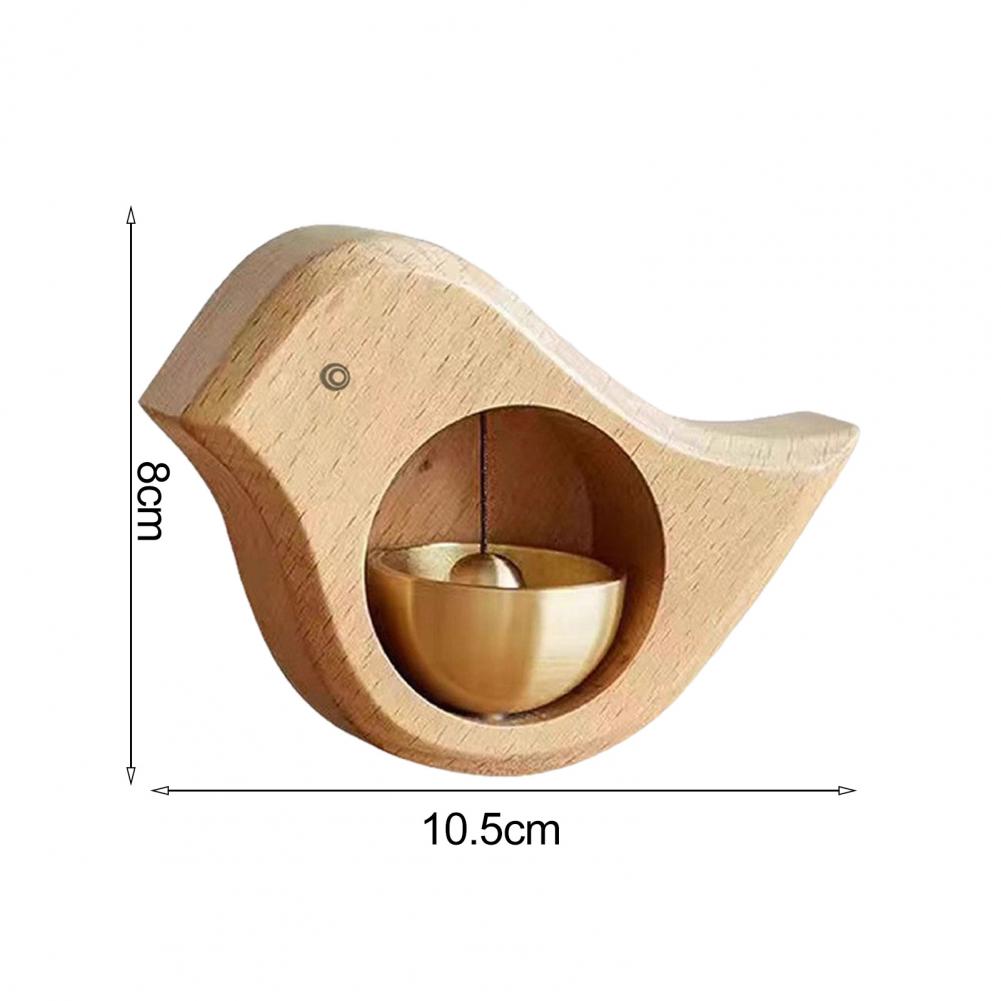 Holz Durcheinander Ladenbesitzer Glocke Lauter Tonne Haustür Hängende Glocke Windspiel Magnetische Türöffnung Türklingel Heimdekoration