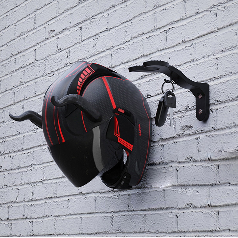 Motorhelm Haak Rekken Multifunctionele Haak Hanger Huis Bagage Jack Houders Keukenkast Plank Muur Mount Haken