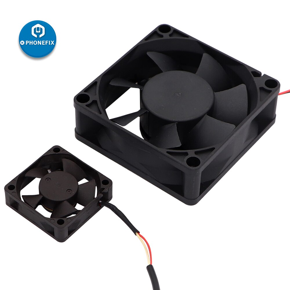 PHONEFIX 5V USB Smoking fume Extractor Fan 3CM 7CM USB Solder Smoke Fume Absorber For Mobile Phone Soldering Repair