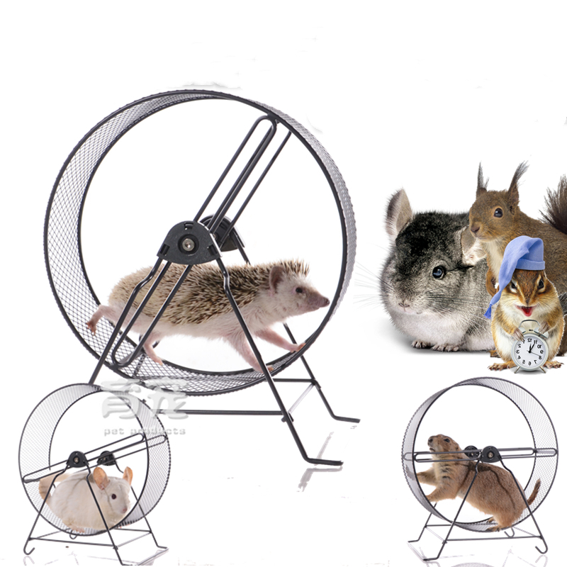 Metal silent running wheel 25cm dragon cat hedgehog not stuck squirrel running wheel oversized 32cm earth dial rat running wheel