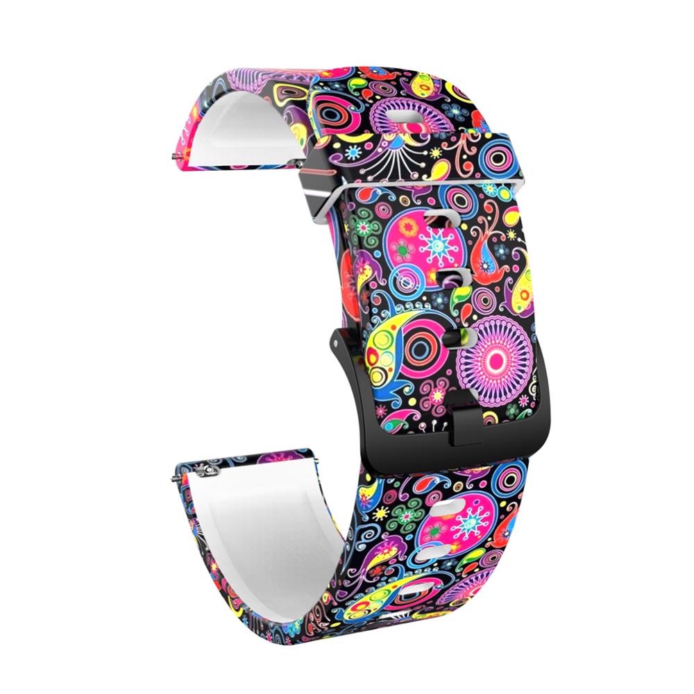 Tencloud smart urbånd til xiaomi amazfit bip s rem til huami amazfit gts/bip lite individualitet camouflage armbåndsløkke: 6