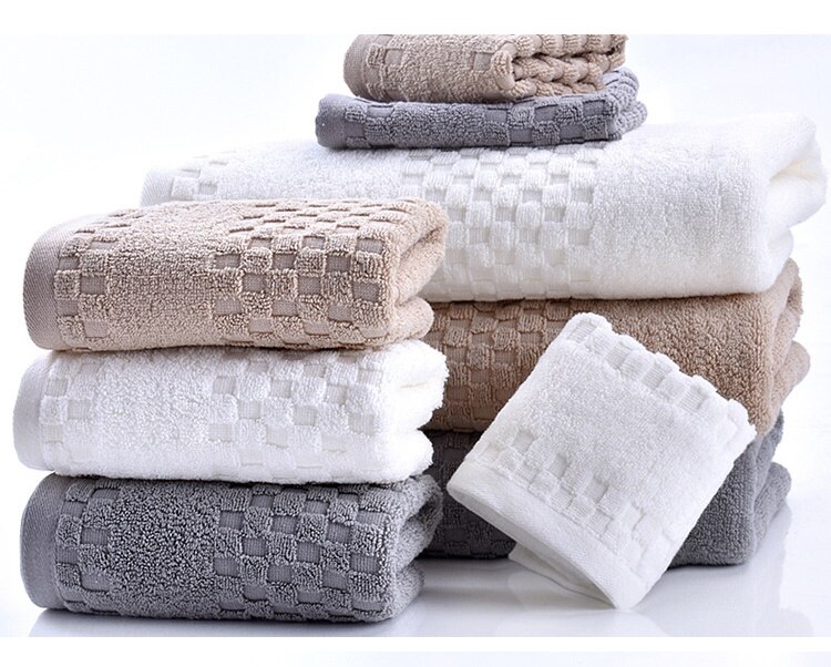 Toalla gruesa hogar Baño Set Hotel para adultos niños Badhanddoek Gran toalla de ducha de baño de algodón Toalha de banho servilleette de bain