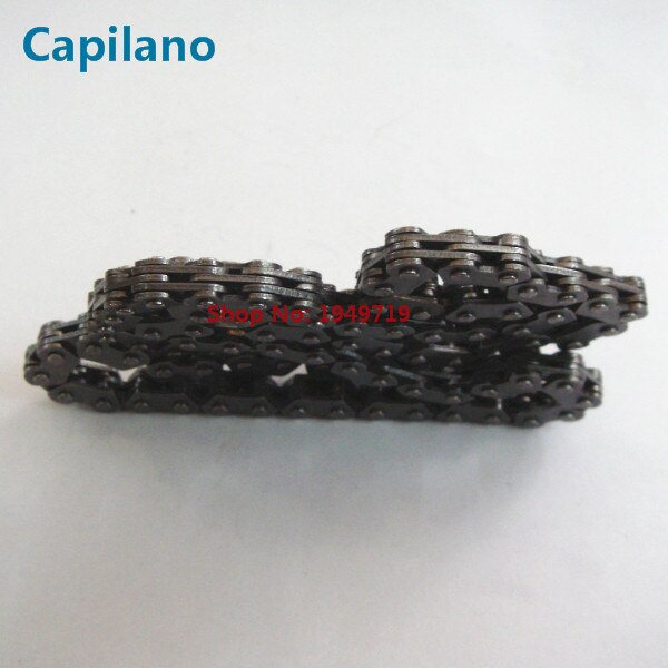 Motocykl małe krzywka łańcuch rozrządu dla TVS100 TVS125 TVS gwiazda 2*3 * 92L 46 połączyć napędzane zębatka łańcucha zestaw części zamienne