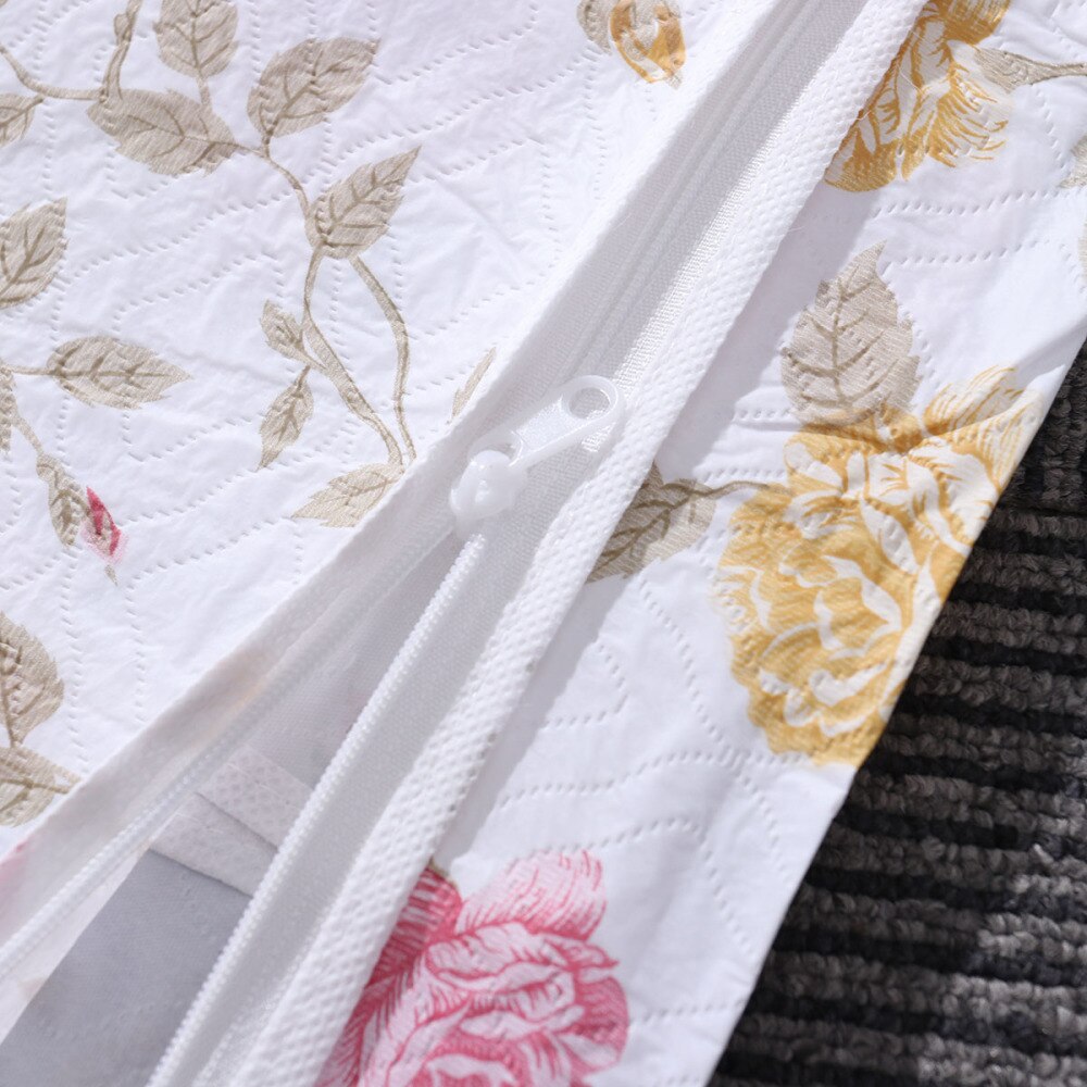 1PC Washing Machine Cover Waterproof Dustproof Spring Flower Practical Washing Machine Refrigerator Case