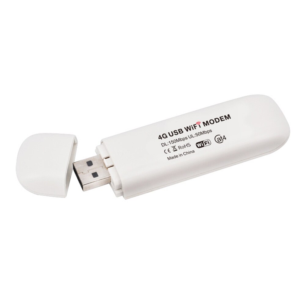 USB LTE Modem 150Mbps Sim Slot Stable Wifi Router Large Range Ulocked High Speed Wireless FDD Broadband 4G Mobile Hotspot
