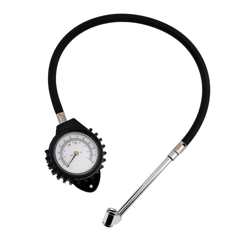 2,5 ''Rad Manometer Reifen Luftdruck Messung Für Auto Lkw Motorrad 170PSI/12Bar