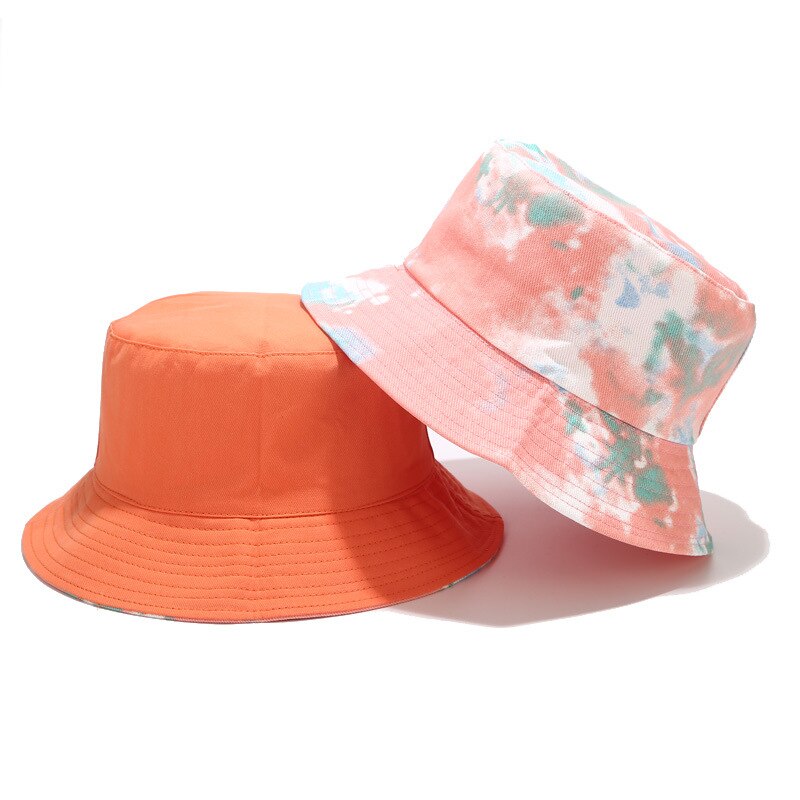 Ms Man Hoed Emmer Cap Panama Zomer Harajuku Emmer Hoed Dye Visser Hoed Katoen Omkeerbare Bob Emmer Cap zonnehoed