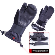 Jackcome Ski Handschoenen Winter Sport Waterdichte Skiën Snowboard Mitten Winddicht Leer Warme Snowboarden Bescherm Gear Handschoenen