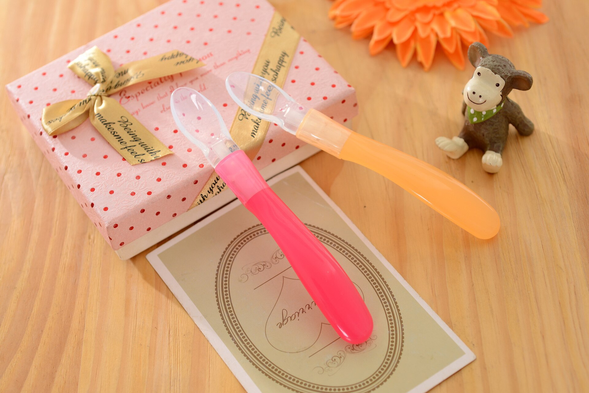 1pc Einfarbig Silikon Fütterung Löffel für Baby Kleinkind Sicherheit Weichen freundlicher Utensilien freundlicher Besteck Geschirr