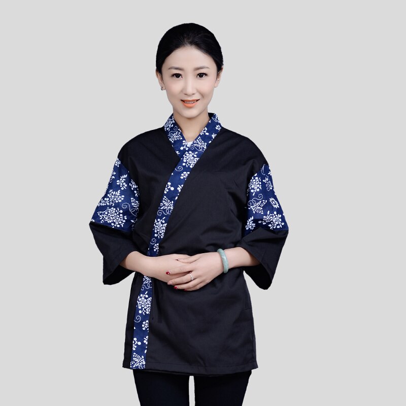 Japan Stil Koch einheitliche Japanischen Koch Service Kimono arbeits tragen Restaurant arbeit kleidung Werkzeug Uniform Japan Koch Jacken