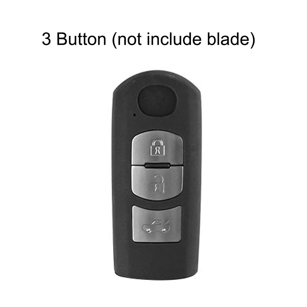 OkeyTech für Mazda 3 5 6 CX5 CX7 CX-5 Atenza Clip Clever Auto Auto Schlüssel Karte Abdeckung Hülse Ersatz fob mit Notfall Schlüssel Klinge: art 2