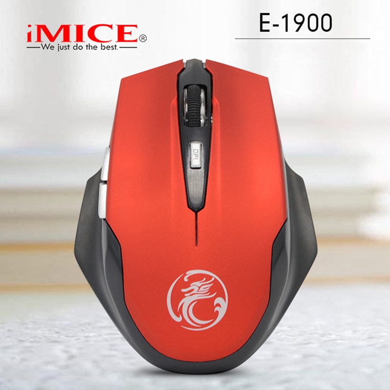 Imice ergonomische 2.4 ghz 6- knops opto-elektronische draadloze muis draadloze pc-computer gamingmuis muizen computer kantoor