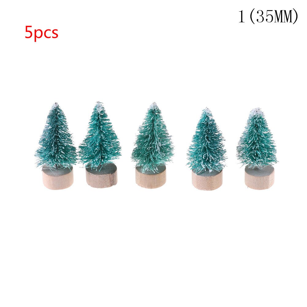 DIY Mini Kerstboom Kleine Pijnboom Geplaatst In De Desktop Home Decor Christmas Party Decoratie Kinderen Voor thuis Xmas: A1