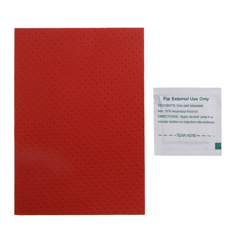 Soft Leather Mouse Skin Mice Anti-slip Grip Tape DIY Version For Gaming Mouse Grip Upgrade Moisture Wicking Easy to use: Red