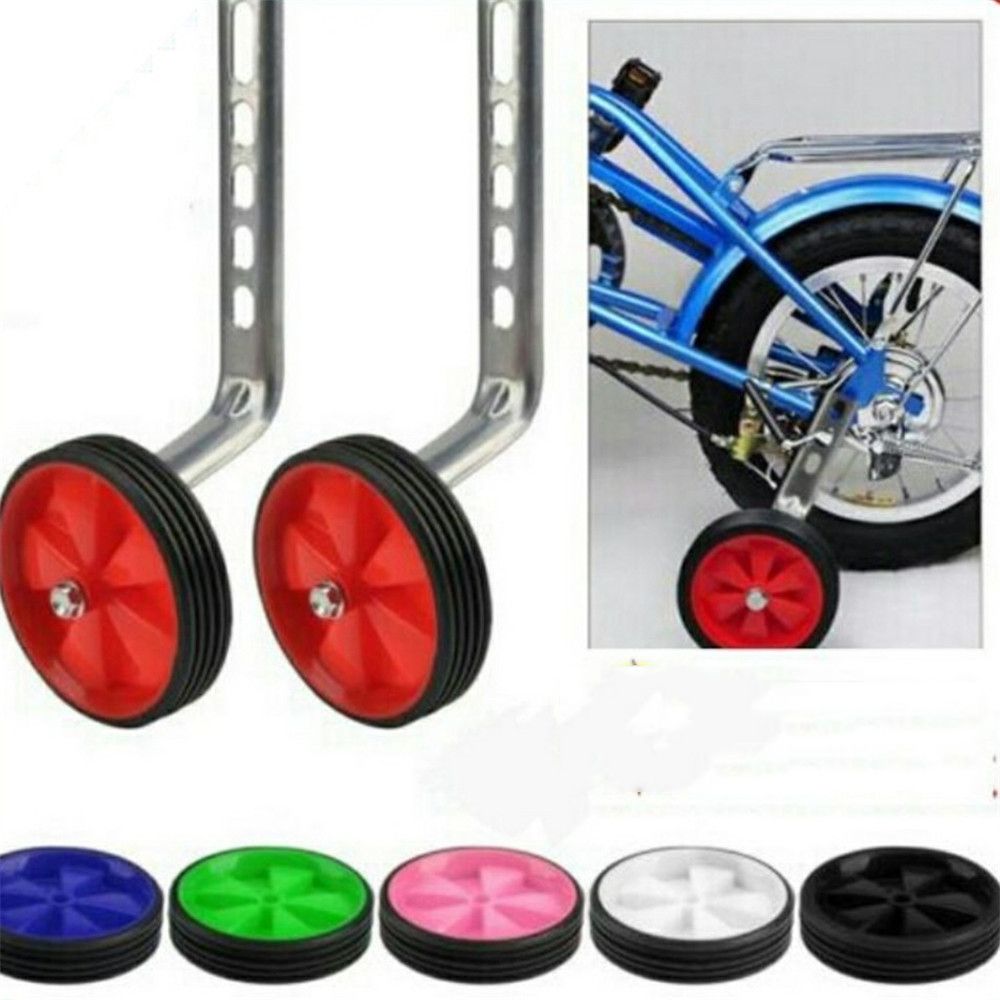 1 juego de ruedas de bicicleta Universal para niños de 12 a 20 pulgadas, piezas de bicicleta para niños, estabilizadores de bicicleta, accesorios auxiliares de equilibrio para ciclismo