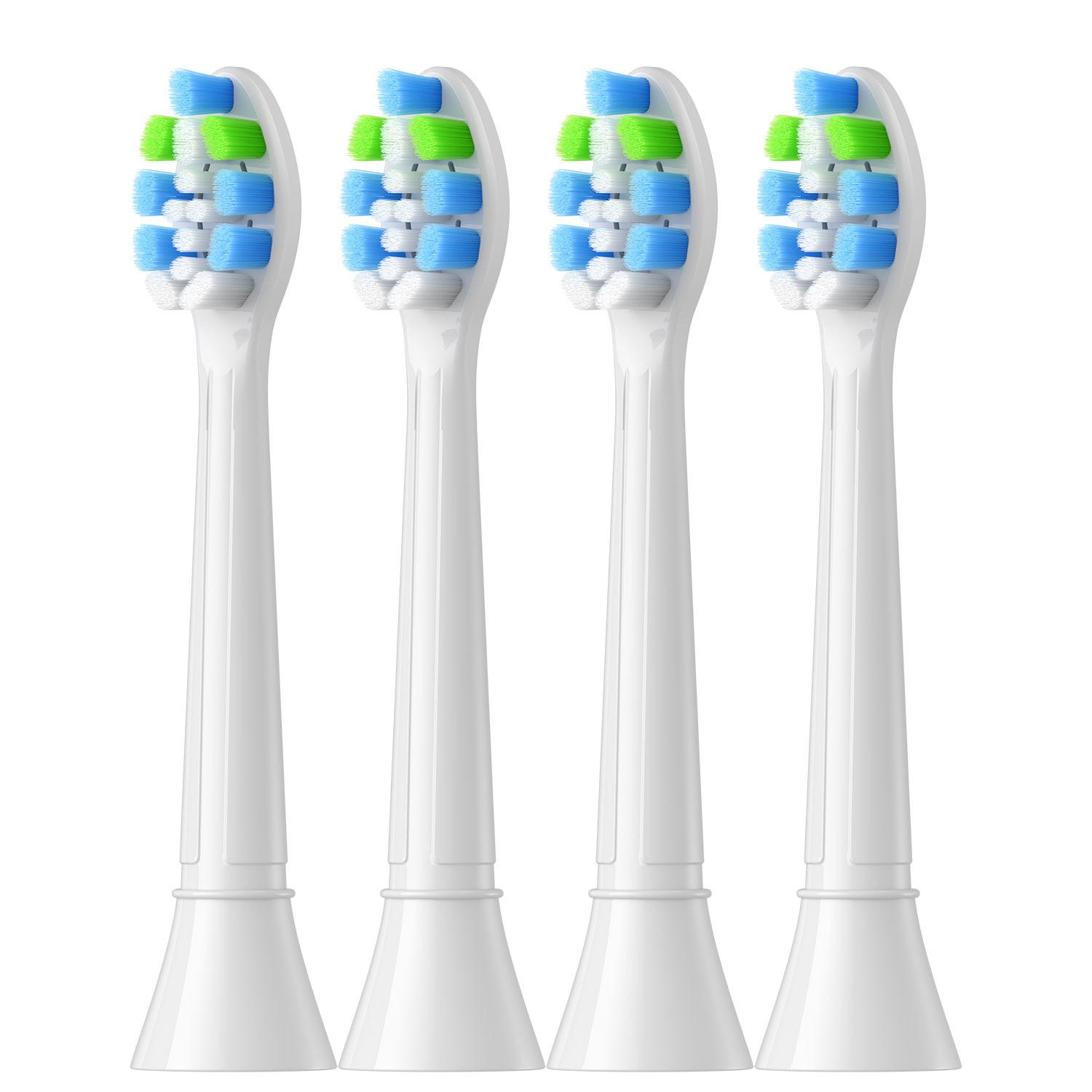 Cabezales de repuesto para cepillo de dientes, compatibles con Phips, cabezal de cepillo eléctrico de repuesto 4100 6500 6100 7500 5300, 4/8 Uds.: Marfíl
