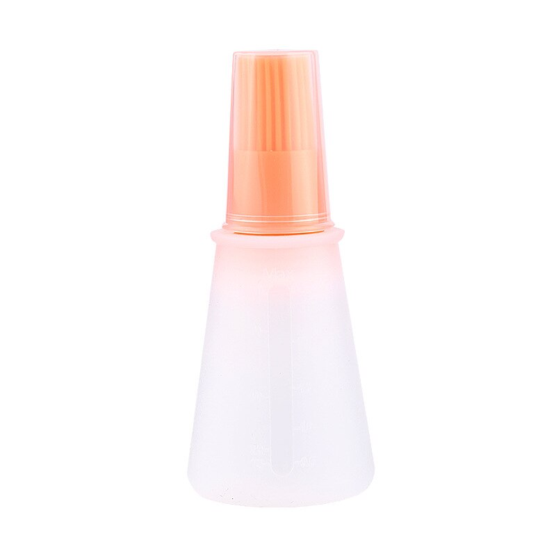 Portable Silicone Oil Bottle with Brush Grill Oil Brushes Liquid Oil Pastry for Kitchen Baking BBQ Tool Kitchen Tools for BBQ: A-1