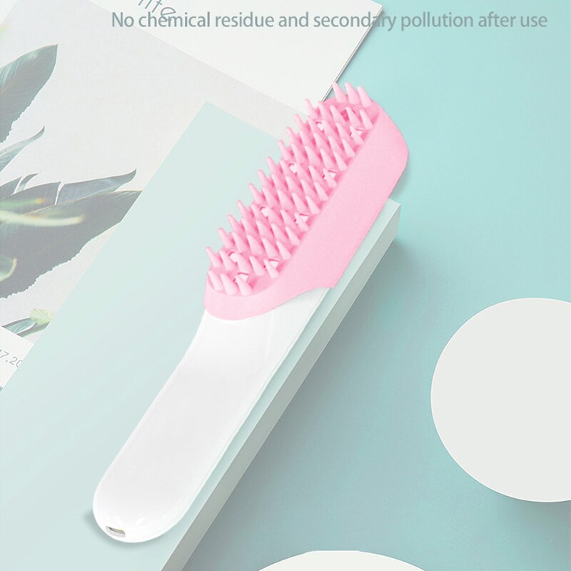 Pet Cat Dog Massage Comb Antibacterial Ozone Deodorant Grooming Hair Off Brush Hair Removal Brush Sofa Clothes Cleaning