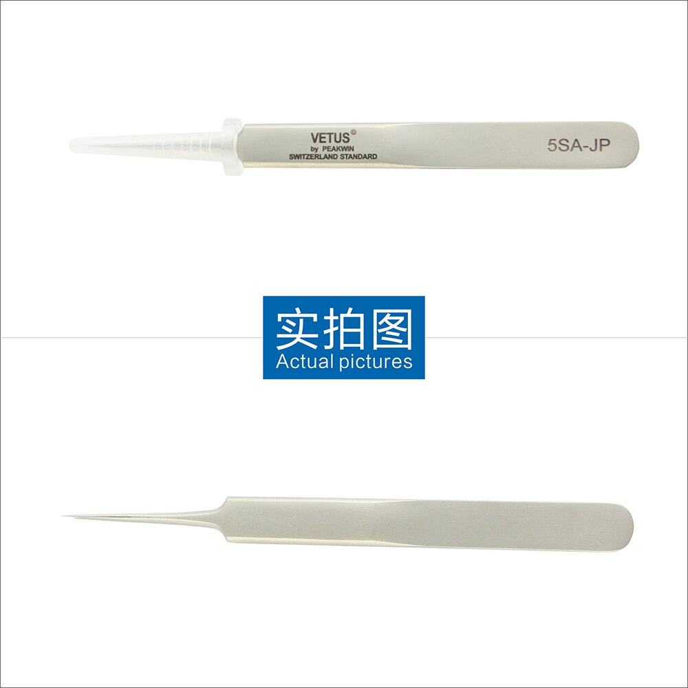 Pince à épiler sunshine vetus 5sa-jp 7sa- jp ss-jp de précision en acier inoxydable, outils de réparation pour téléphones portables et ordinateurs