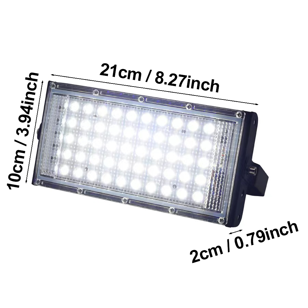 50W LED-schijnwerper Buitenverlichting 220V 240V Schijnwerper Waterdicht IP65 Reflector Projecteur LED Exterieur Focus Spotlight
