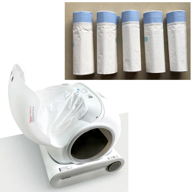 Robuste Katzentoiletten-Einlagen für die selbstreinigende TONEPIE-Box – eine perfekte Passform, die Verschmutzung und Gerüche verhindern. Müllbeutel-Kotbeutel