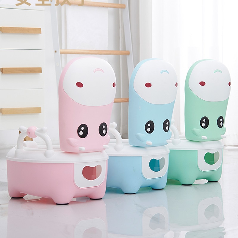 Baby Pot Voor Kinderen Jongens Potje Toilet Seat Baby Zindelijkheidstraining Meisjes Draagbare Wc Ondersteek Comfortabele Rugleuning Cartoon Potten
