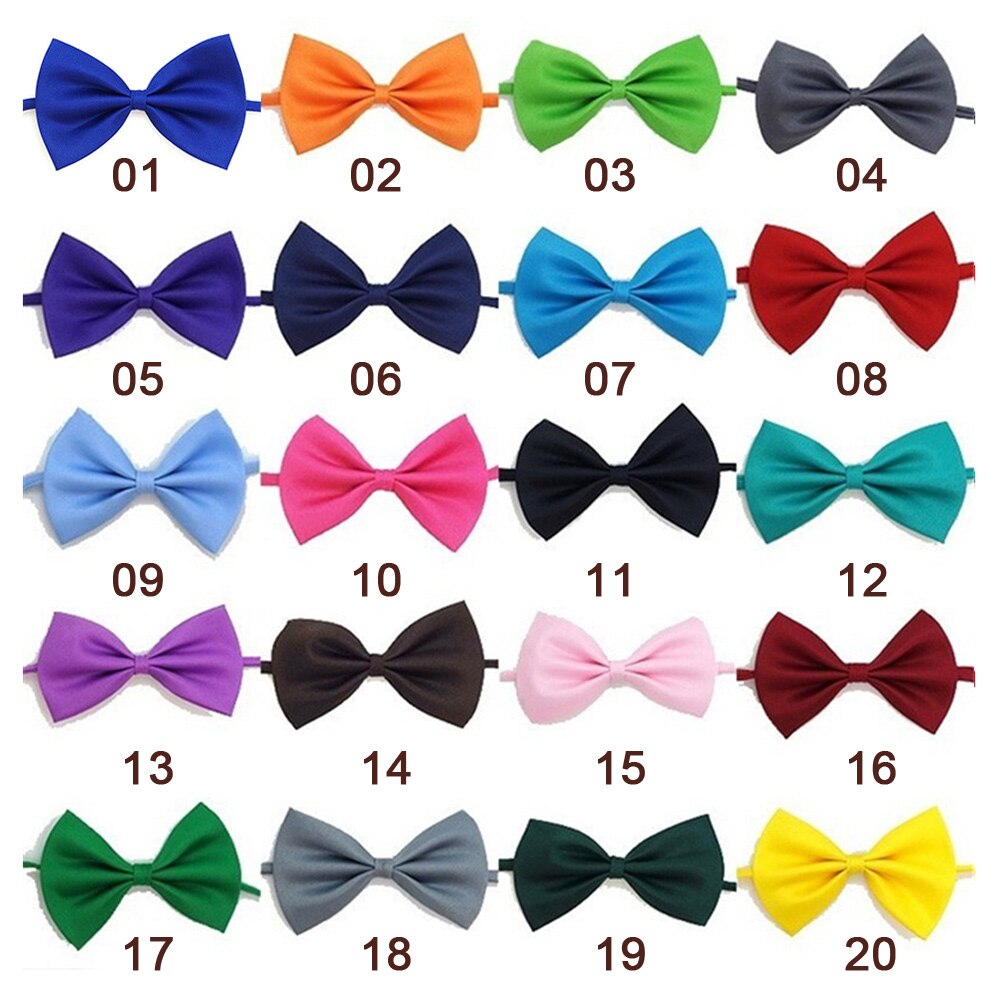 50 / 100Pcs Verstelbare Hond Kat Vlinderdas Das Hond Strikje Puppy Bows Kraag Voor kitten Kraag Huisdier Accessoires: 50Pcs Mix