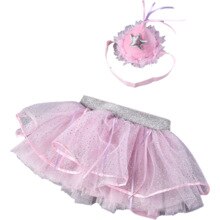 Baby Tutu Rok Meisje Fuffy Rok Roze Kleur Met Een Hoofdband Pak Voor Verjaardag Photogrophy Dans Kinderkleding Kinderen Rok