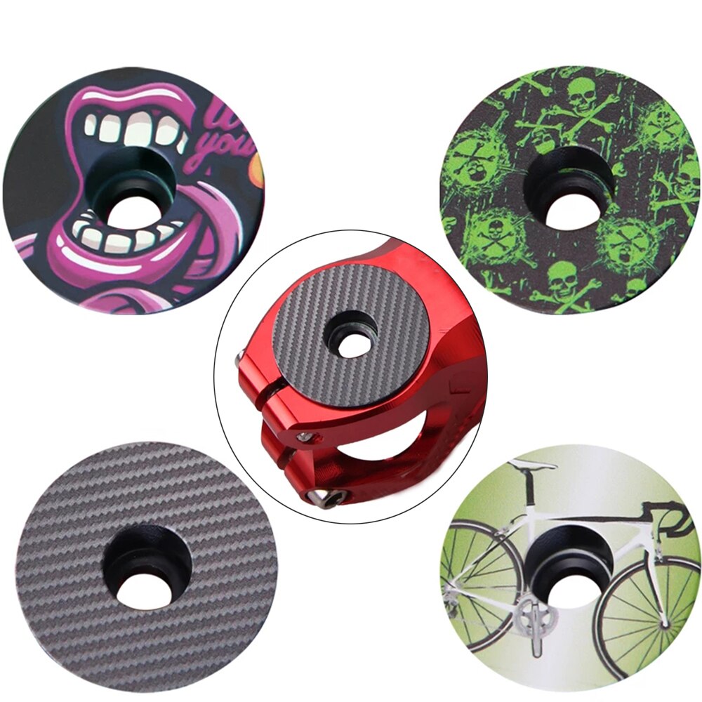 Fietskom afdekking draadloze vorkbuis headset dop fiets stuurpen top dop fiets stuurpen accessoires