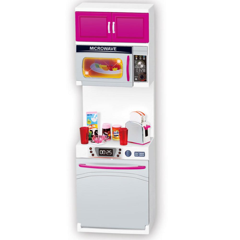 Diy Leuke Speelhuis Set Fun Kluis Mini Keuken Speelgoed Abs Milieuvriendelijke Beschermende Niet-toxisch Voor Kinderen Over 3 Jaar Oud: b