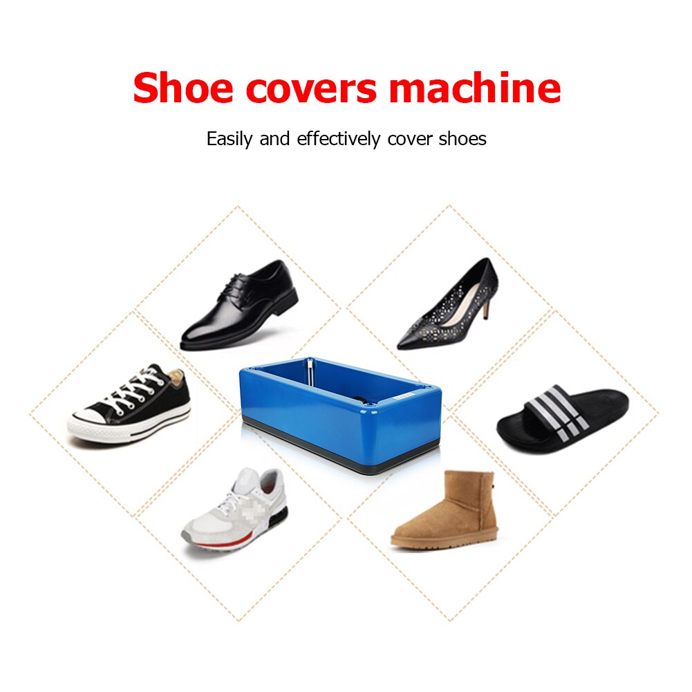 Automatic Shoe Cover Dispenser Smart Household Stepping Disposable Foot Cover Machine Shoe Film Device With Shoe Cover