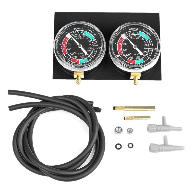 1 set motorfiets carburateur synchronisator vacuümmeters gereedschap carburateur vacuümmeter balancer voor yamaha/honda/suzuki zwart