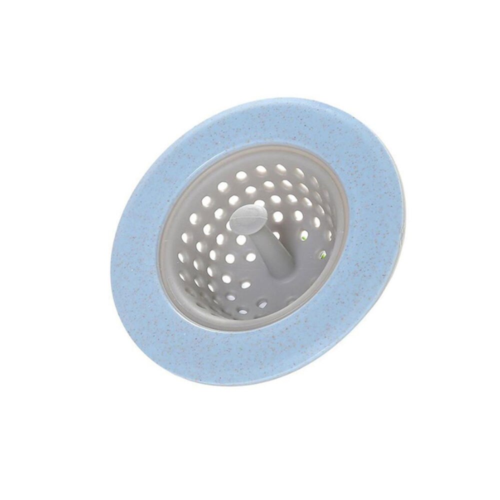 1Pcs Aanrecht Trechter Filter Badkamer Douche Vloer Badkamer Keuken Filter Anti-Blocking Afvoer Accessoires Aanrecht: Blue