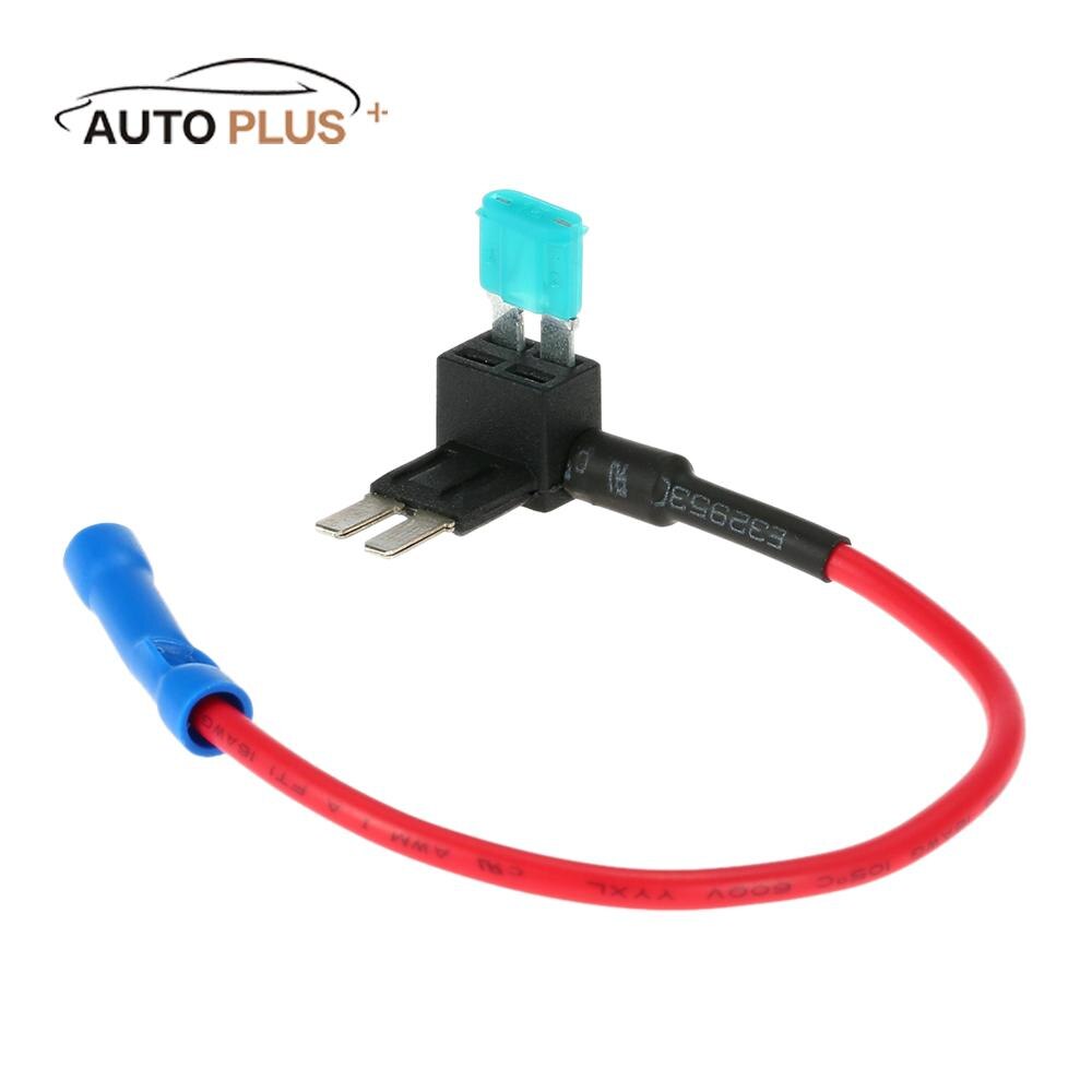 Micro 2 Micro II ATA Standard Fuse Add A Circuit 32V 15A Car Blade Fuse Auto Vehicle Circuit Protection with Fuse Adapter