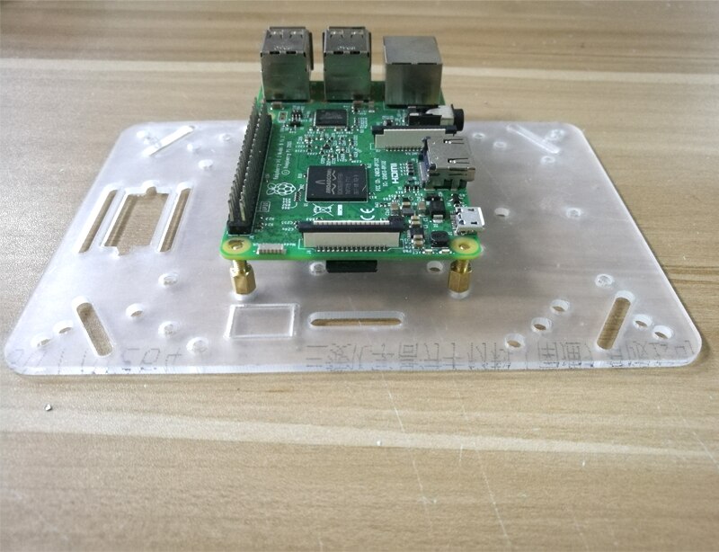 DOIT Niedrigen Preis Transparent 148*102mm Acryl Platte für Arduino, Raspberry Pi, Kunststoff Rahmen, smart Auto Chassis
