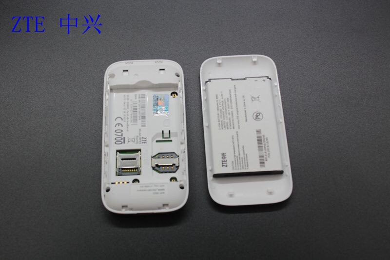 Used ZTE MF65 HSPA+ 21.6Mbps 3G Wireless Router 3G UMTS 2100MHz Mobile Pocket WIFI Broadband 3G SIM Card Mifi Router