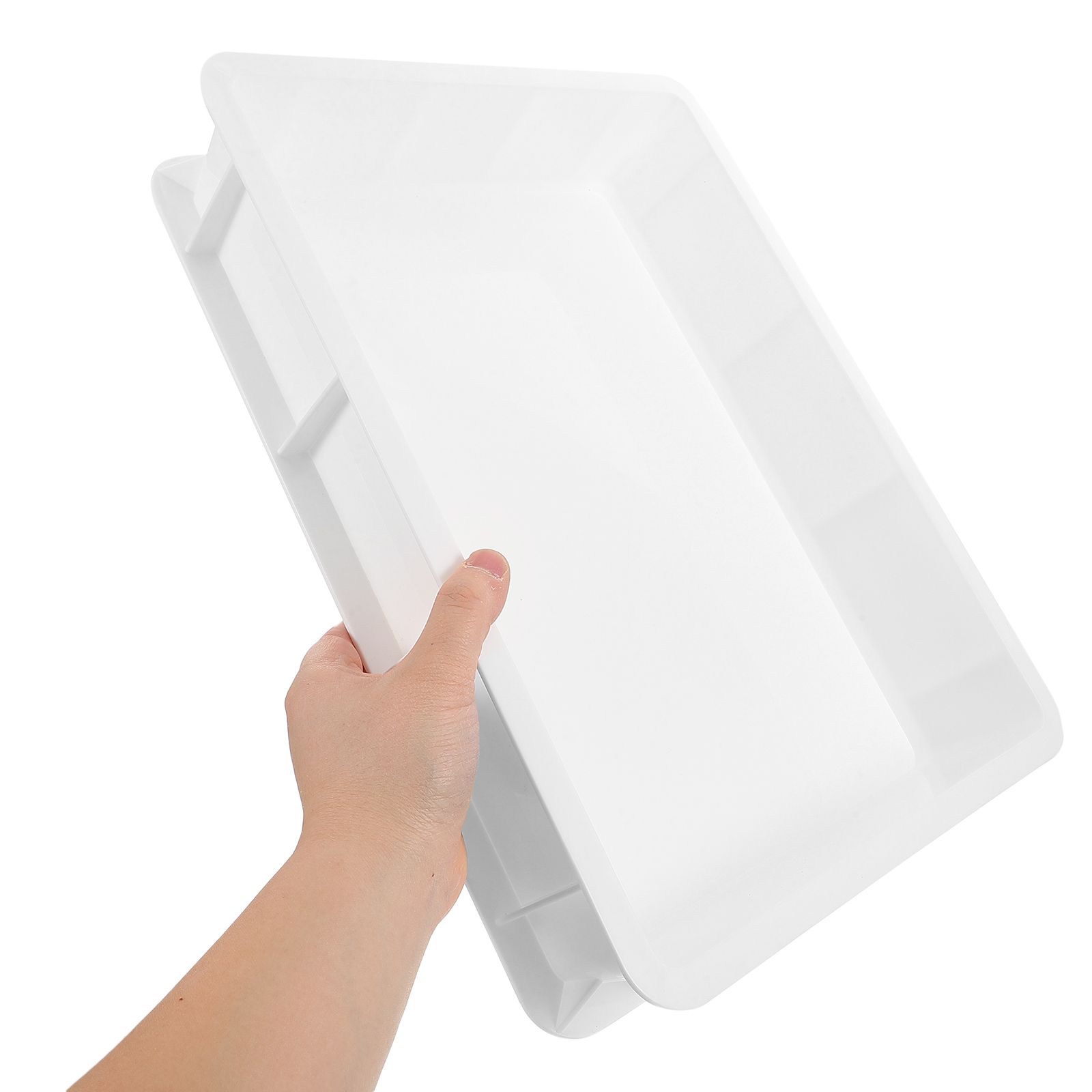 Plateau de conteneurs empilables pour Pizza, cuisine domestique, stockage Commercial, épreuve des pâte, conteneur de stockage pour pain en plastique