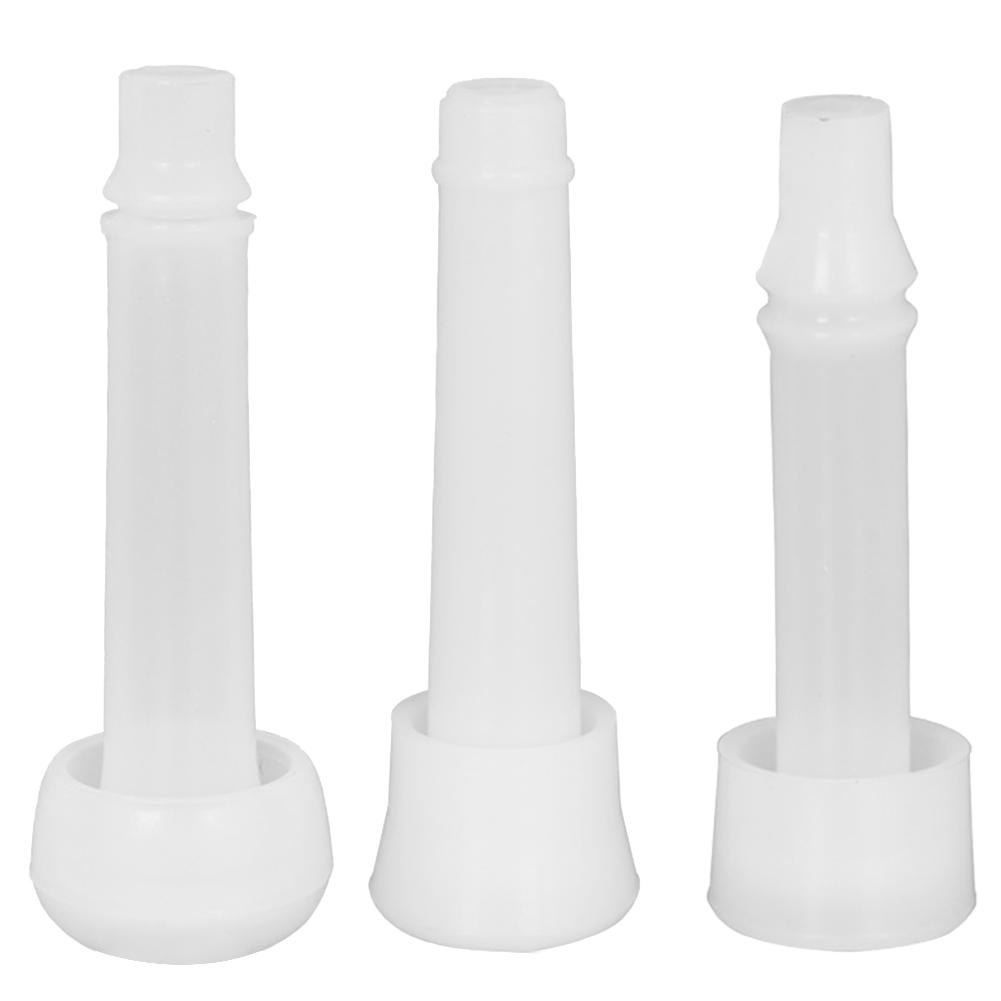 4 Uds. Forros de ordeño de silicona blanca para máquina de ordeño de ovejas herramientas de accesorios DIY para piezas de cabra vaca Kit de granja