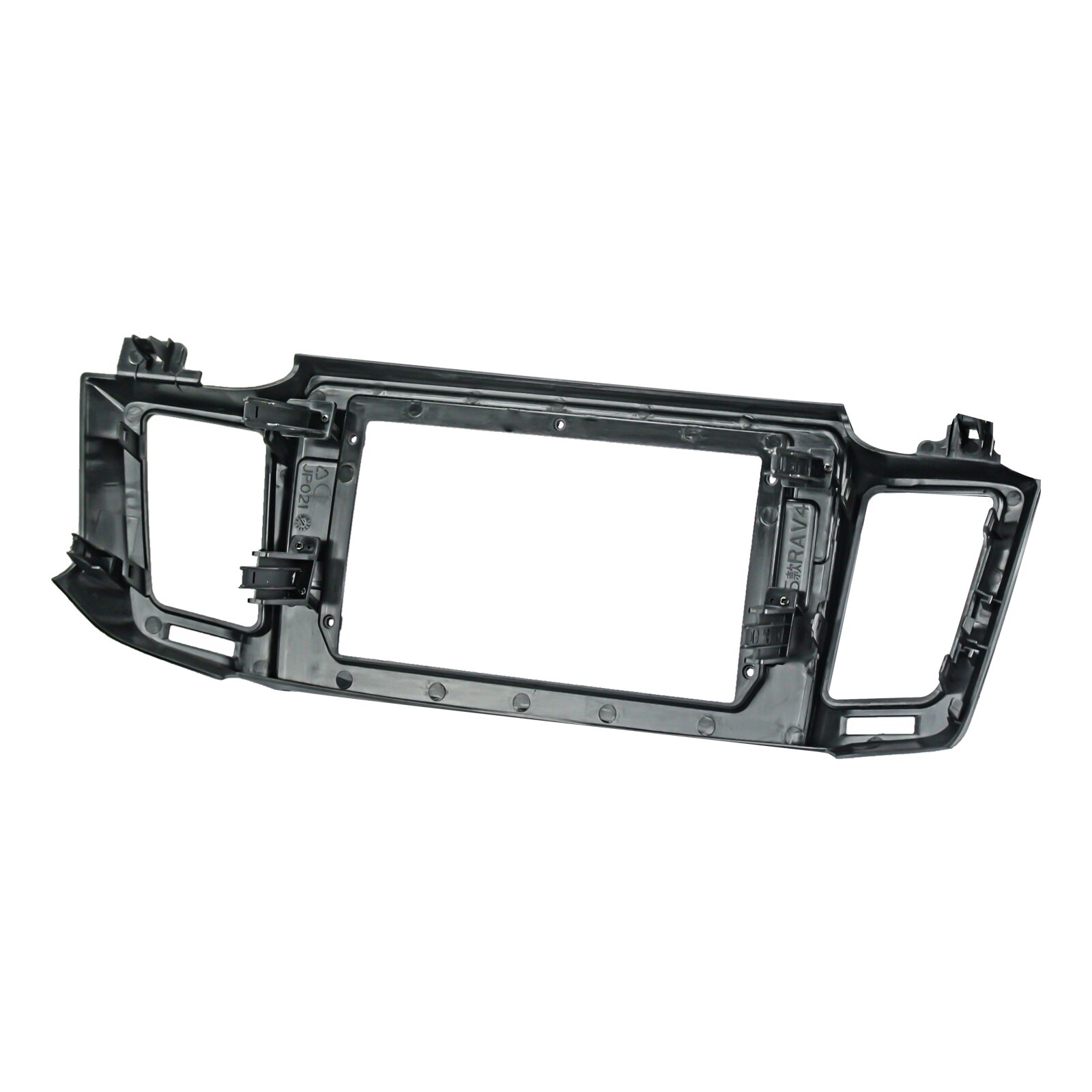 Salpicadero de coche 2din para Toyota RAV4 Panel de instalación doble Din coche DVD marco para 10 pulgadas ESTÉREO