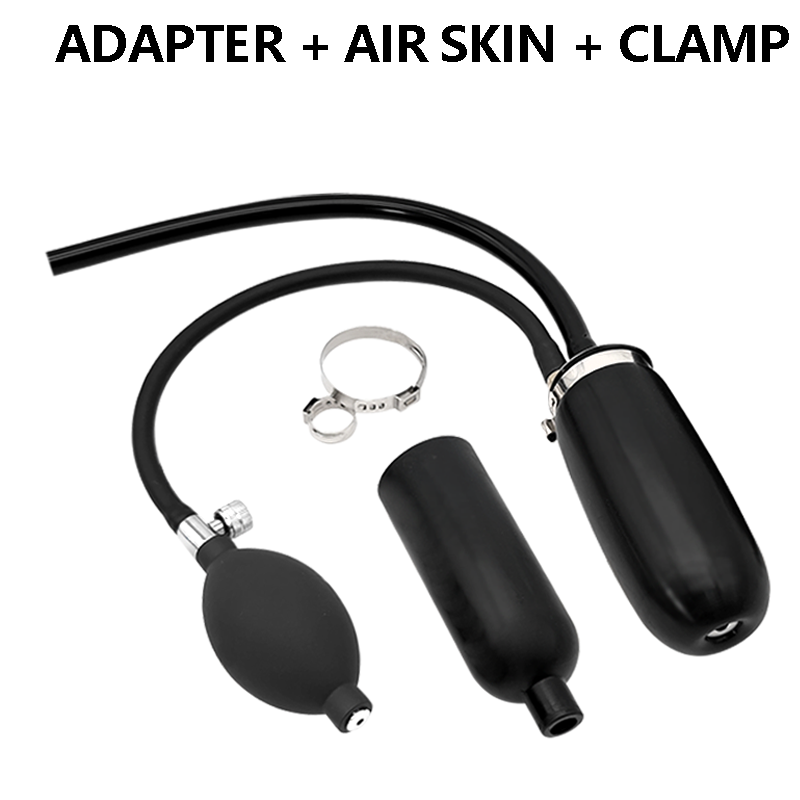 Adaptador universal de fácil entrada, ferramenta de diagnóstico, vedação rápida, adaptador de entrada para detector de vazamento de fumaça, ferramenta de airbag: Preto